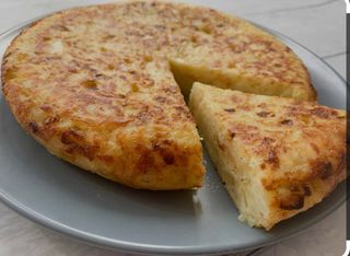 Tortilla De Patata Sin Cebolla Entera