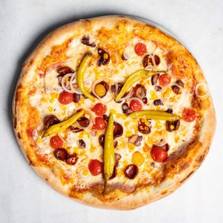 Pizza Mexicana i Coca-cola combo