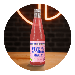 Kombucha de Frutos Rojos