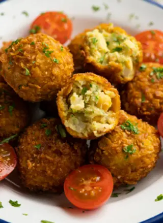 Kebab Falafel Plato