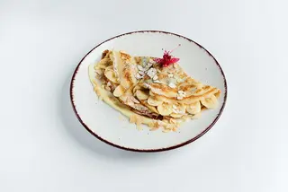 Млинець з нутелою та бананом (330г)