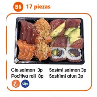 B6. Bandeja (17 Pzs.)