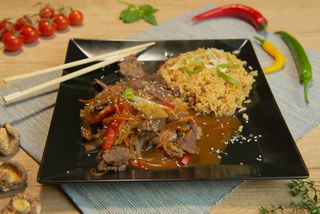 Vita picanta cu orez