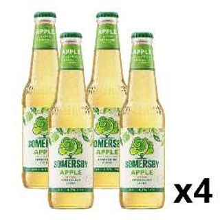 4x Sidra Somersby Apple 33cl