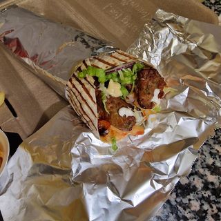 Seek kebab wrap