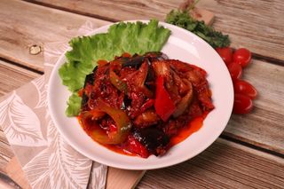 Баклажаны жареные с тяем (250г)