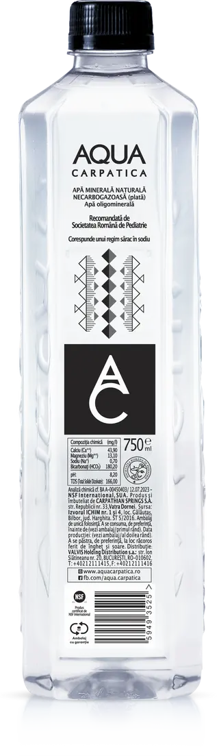Aqua Carpatica plata mare