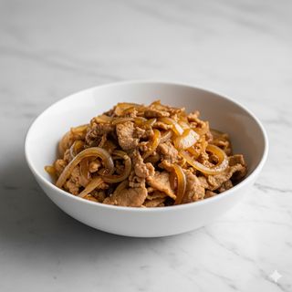 76-Maiale con cipolle