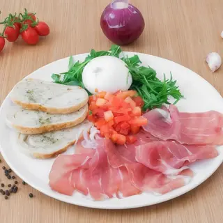 Burrata Jamón Parma (Single)