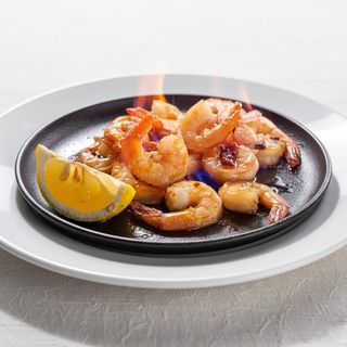 Gambas Flambé