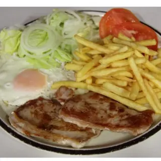 PLATO DE LOMO A LA PLANCHA 