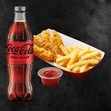 Meniu Crispy Chicken nuggets + Cartofi pai + Coca-cola