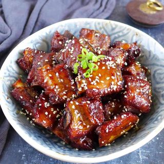 Teriyaki pork ribs 