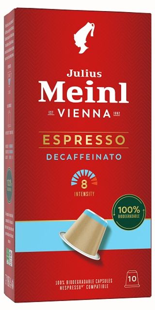 Julius Meinl Espresso Decaf Nespresso, 10бр