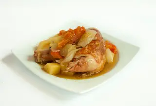 Pollo a la cerveza
