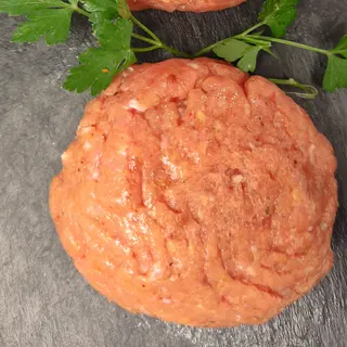 Hamburguesa de Pavo con Vegetales Elaboración propia 200 Gr.