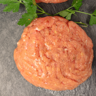 Hamburguesa de Pavo con Vegetales Elaboración propia 200 Gr.