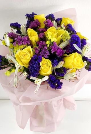 Buquê de Rosas Amarelas