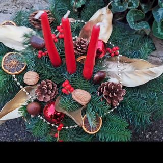 Centro tavola natalizio