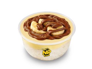 Banana Creamy Rice cu Nutella