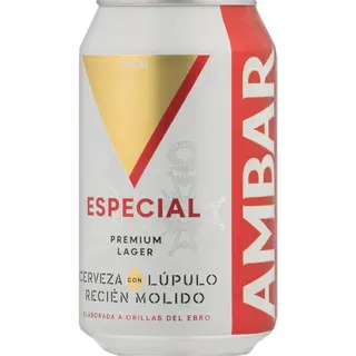 Lata de Cerveza Ambar