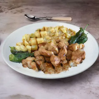 Raxo Con Patatas (Ración)