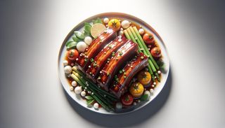 Costine di maiale brasato