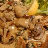 Гъби със синьо сирене (350г)