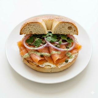 Bagel De Salmón