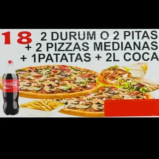 Menú 2 Durum