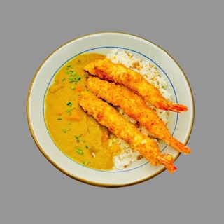 57.RICE EBI* CURRY