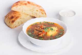 Байский суп из конины