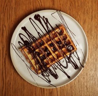 Waffle de Chocolate