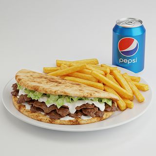 Menú Kebab XL