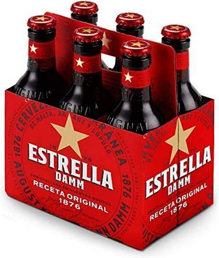 Pack 6 Estrella Damm Quinto 6 X 20Cl