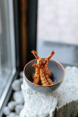 Смажені тигрові креветки (100г)