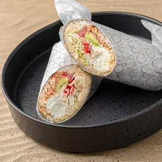 Sushiritto somon teriyaki