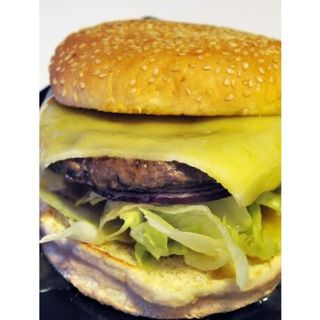 Hamburguesa Vegetal Con Queso Y Huevo