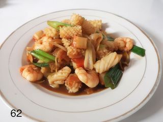 62. Gamberi con Calamari