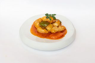 Piept de pui cu legume Q