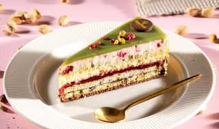 Pistać Malina  parče torte