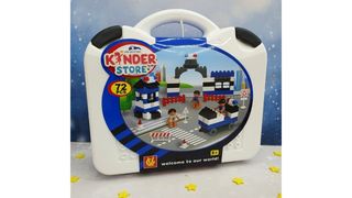 Конструктор полицейский участок 72 деталей