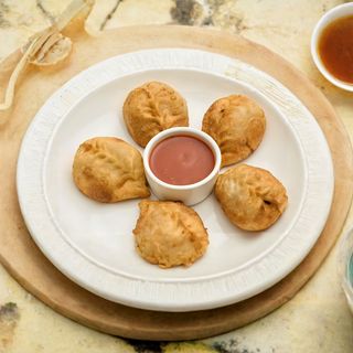 Манты жареные