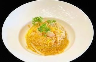 42. Riso con frutti di mare e verdure