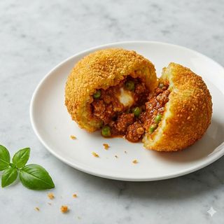 Arancina al ragù di salsiccia