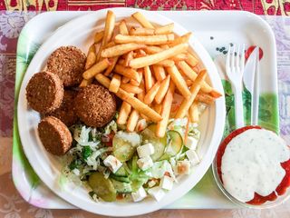 Talerz Falafel Duzy