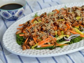 Ensalada Teriyaki