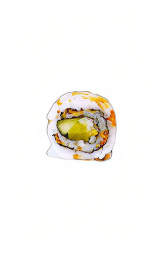California de cebolla con pepino y rábano japonés (6 uds.)
