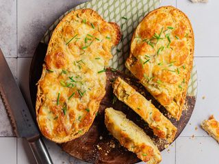 Pão alho com queijo