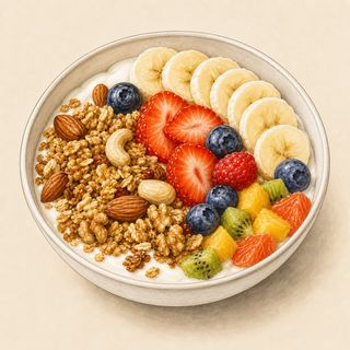Domowa granola z owocami 320g